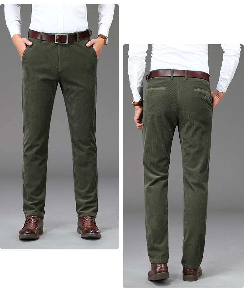 jeep吉普休闲裤男冬季男裤新款休闲服男士商务中青年休闲舒适透气简约