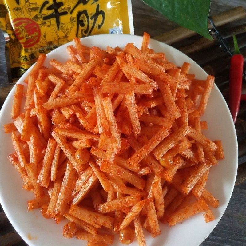 干烧牛筋辣条玉林青第二代干烧牛筋小时候怀旧麻辣网红辣条零食 30包