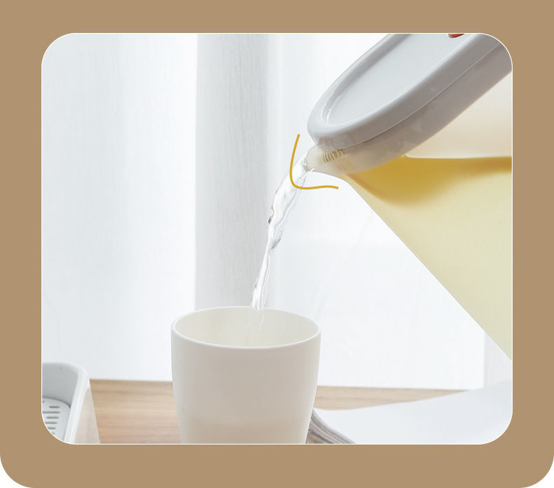 塑料凉水壶大容量冷水壶杯耐高温家用杯子套装白开水泡茶壶可冷藏