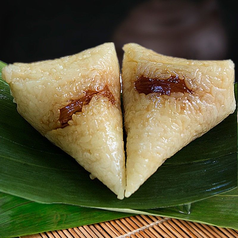 白米粽子新鲜散装熟食粽子250克起农家手工糯米粽 黑米粽 500克/约4-5