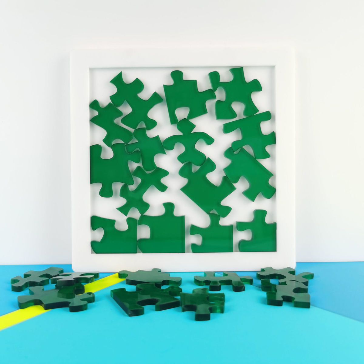 玲珑拼图燃烧吧大脑比赛竞技gm同款十级透明超高难烧脑puzzle格格不入