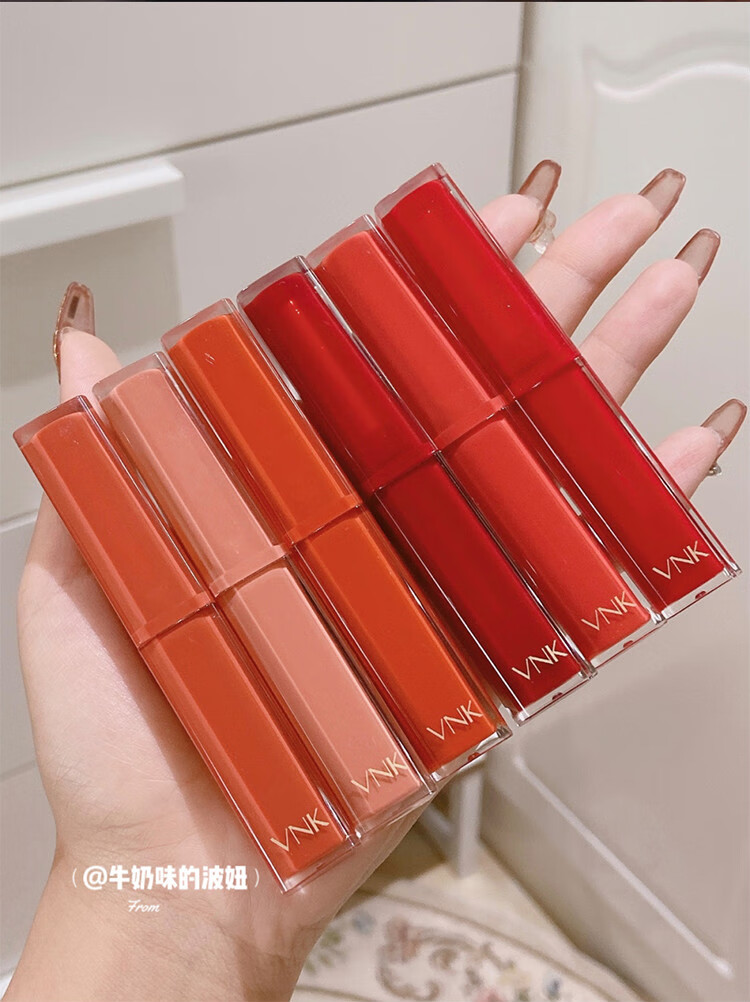 vnk小方糖口红晶冻丝滑口红保湿滋润不易拔干不易显唇纹久不易掉色08