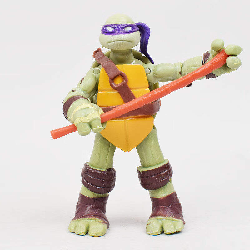 万代bandai关节可动 1988年经典版忍者神龟人偶玩具模型摆件公仔 礼物