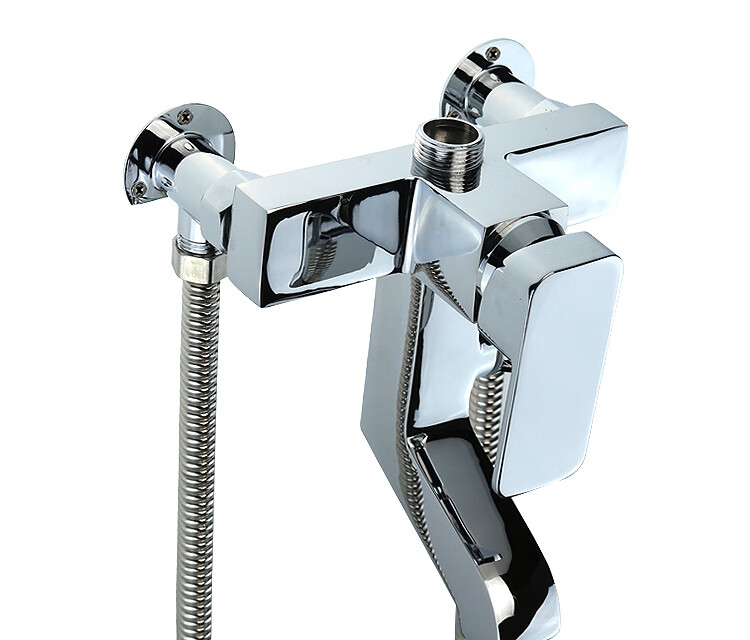 全铜淋浴花洒暗装转明装座脚固定座脚暗转明转接头4六6分配件接头居家