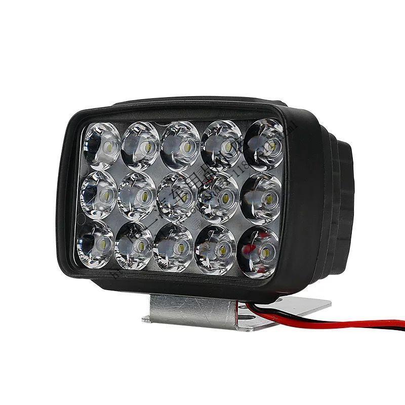 电动车摩托车led车灯 灯超亮改装灯电动车led灯泡射灯12v48伏60v72v80