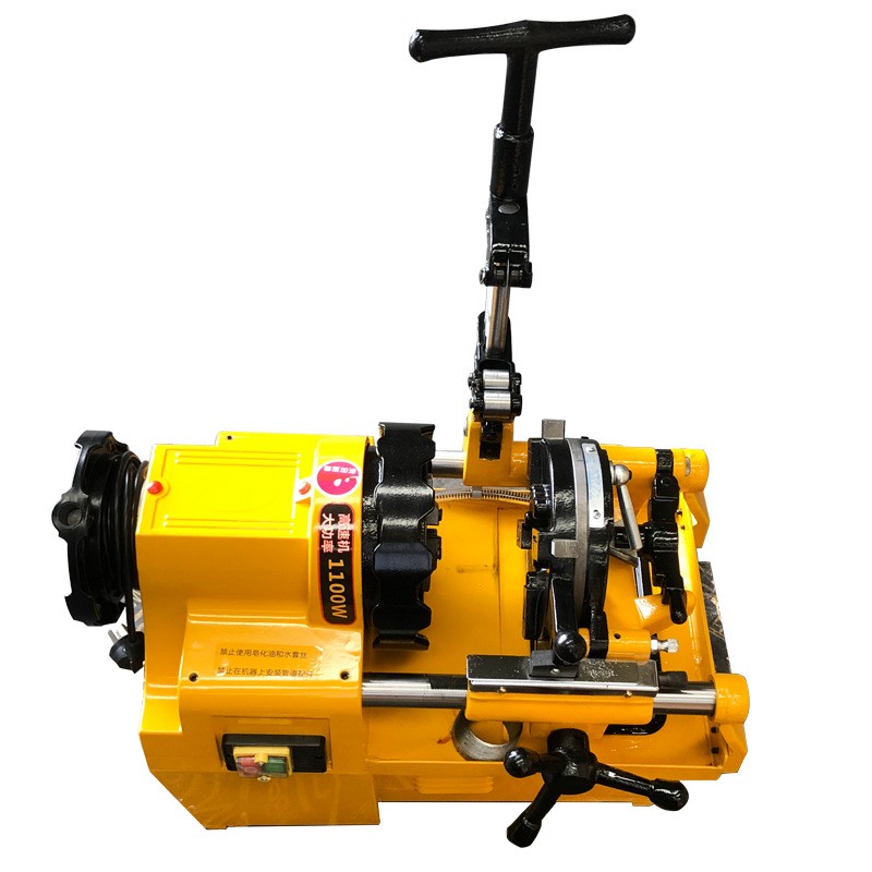 电动套丝机多功能轻型寸寸寸钢管消防管车丝机小型开牙机25寸大功率套