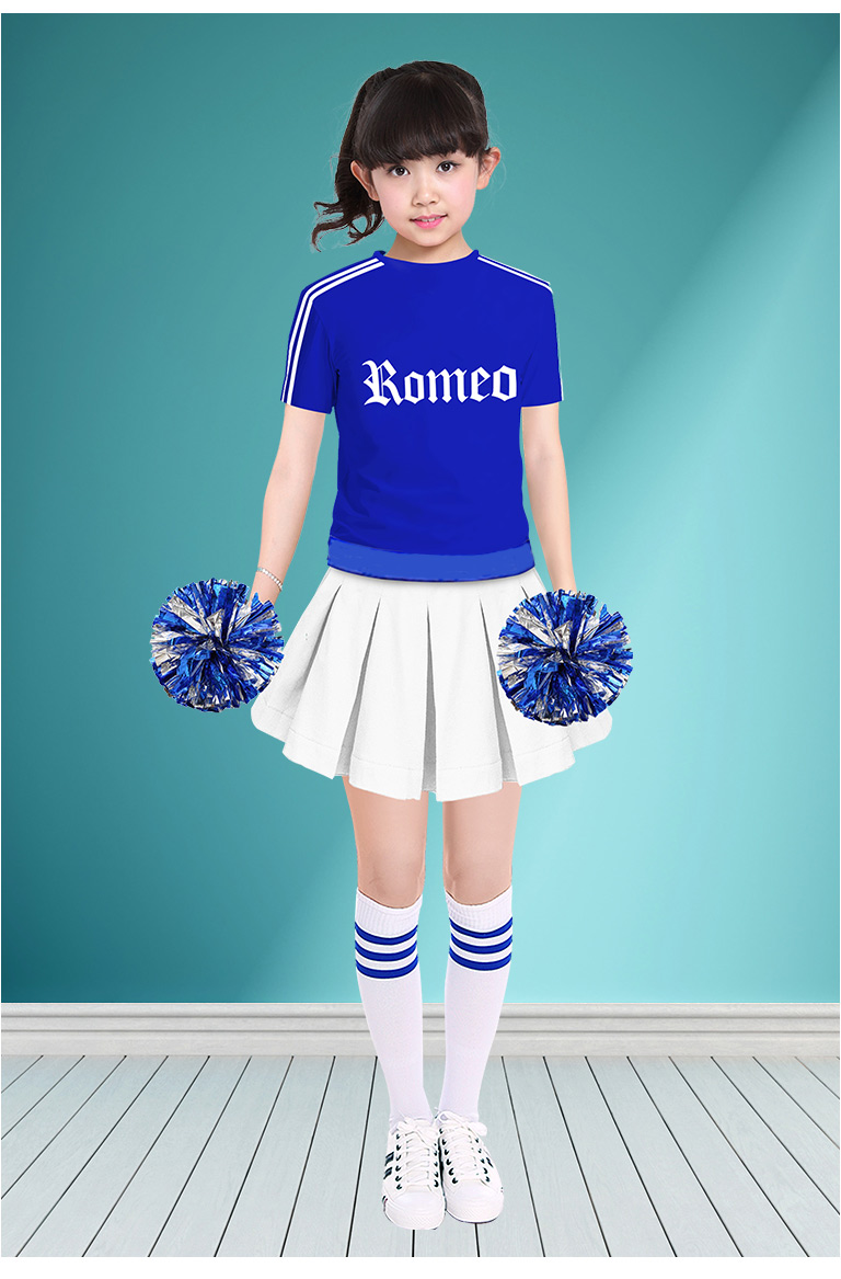 可定制开票儿童啦啦队拉拉操秋季舞蹈服装男女中小学生会啦啦操演出服