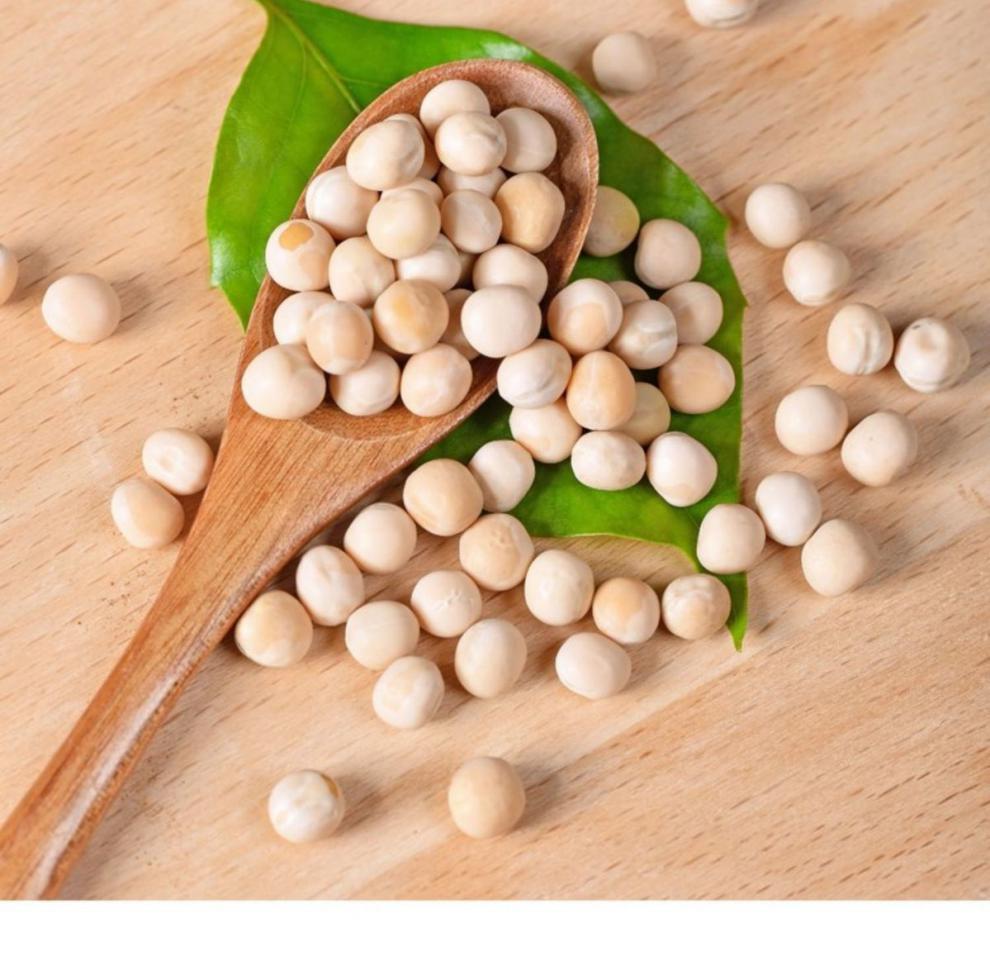 农家新货白豌豆干货生豌豆食用干豌豆粒芽菜种子煮粥发芽打豆浆2500g