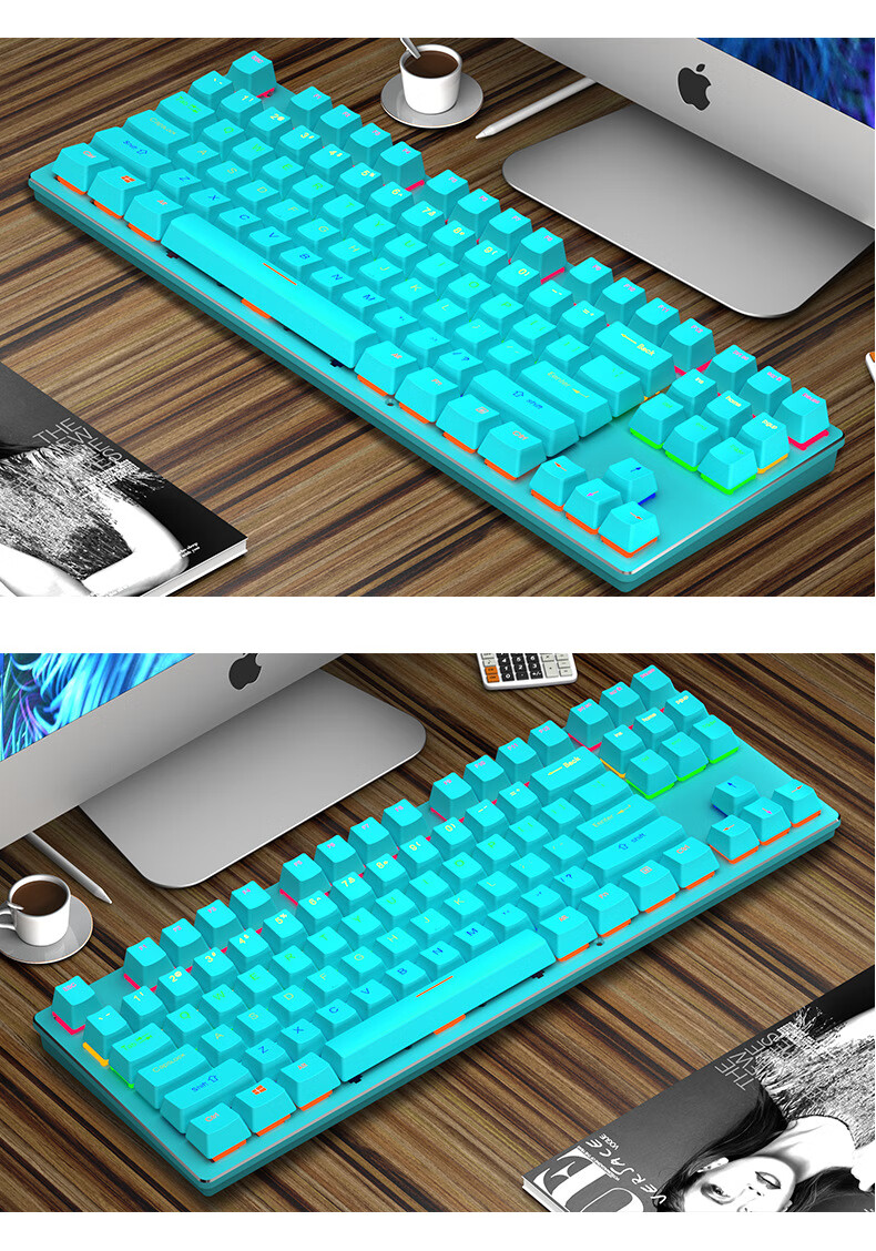 雷蛇(razer) 雷蛇(razer)机械键盘 有线青轴办公键盘电竞 朋克电脑