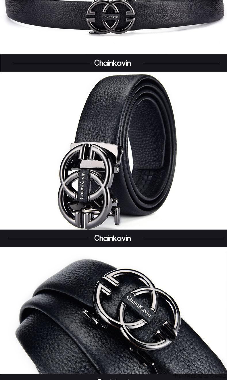 ck皮带官方皮带男士自动双扣年轻人百搭双裤腰带ck男士皮带联系客服