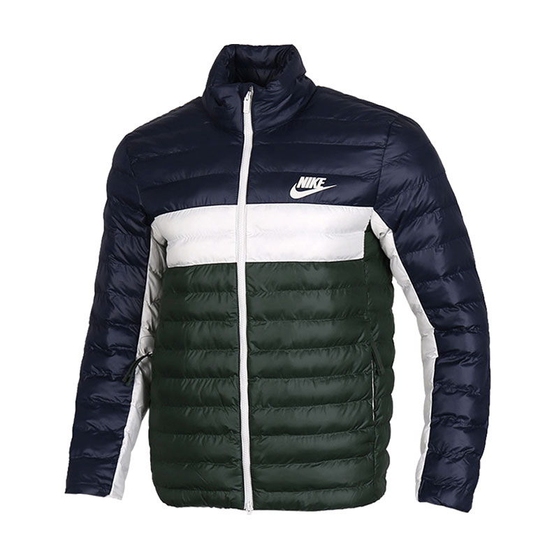 nike耐克棉衣男子2021秋冬季保暖休闲立领运动棉服夹克bv4686-451 bv