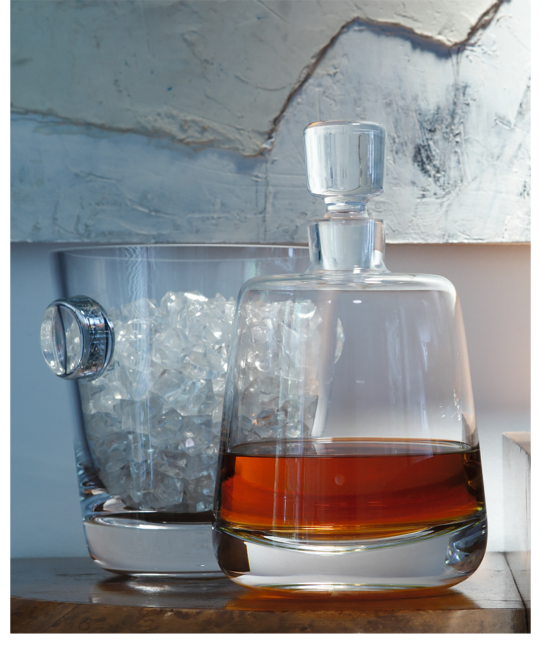 进口英国lsamadrid手工水晶玻璃白兰地杯酒樽烈酒威士忌杯套装白兰地