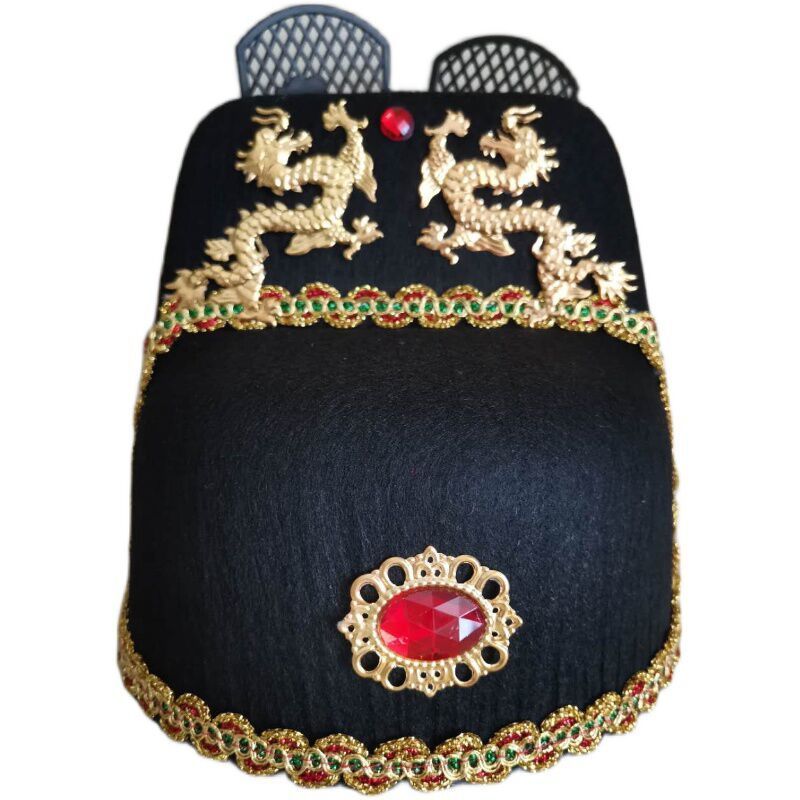 古装帽子翼善冠官帽乌纱帽明朝飞鱼服男女汉服新郎帽子圆领袍配饰龙袍