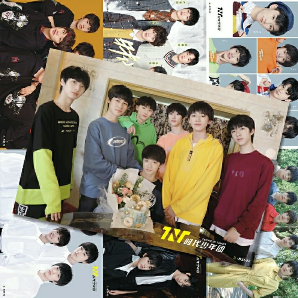 时代少年团海报 tnt丁程鑫马嘉祺刘耀文周边高清宿舍墙贴墙纸(3月20日