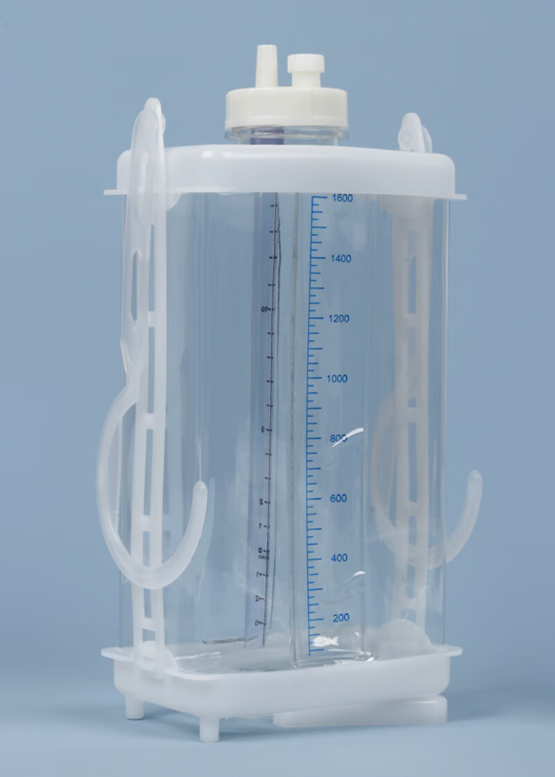 素界器械店 一次性使用胸腔引流装置医用闭式引流瓶水封瓶单腔双腔