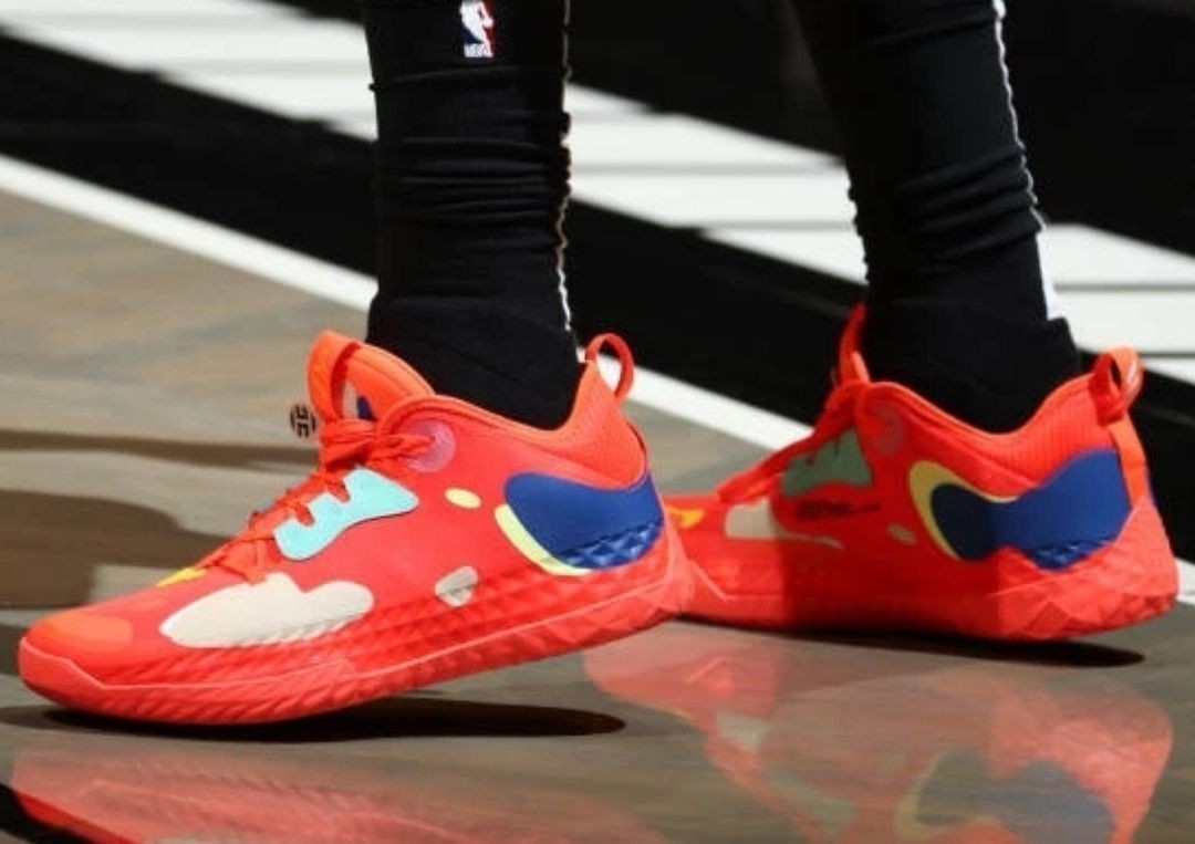 漩沐哈登5代篮球鞋糖果色全新年粉色缓震运动鞋低帮休闲aj3男女鞋莆田