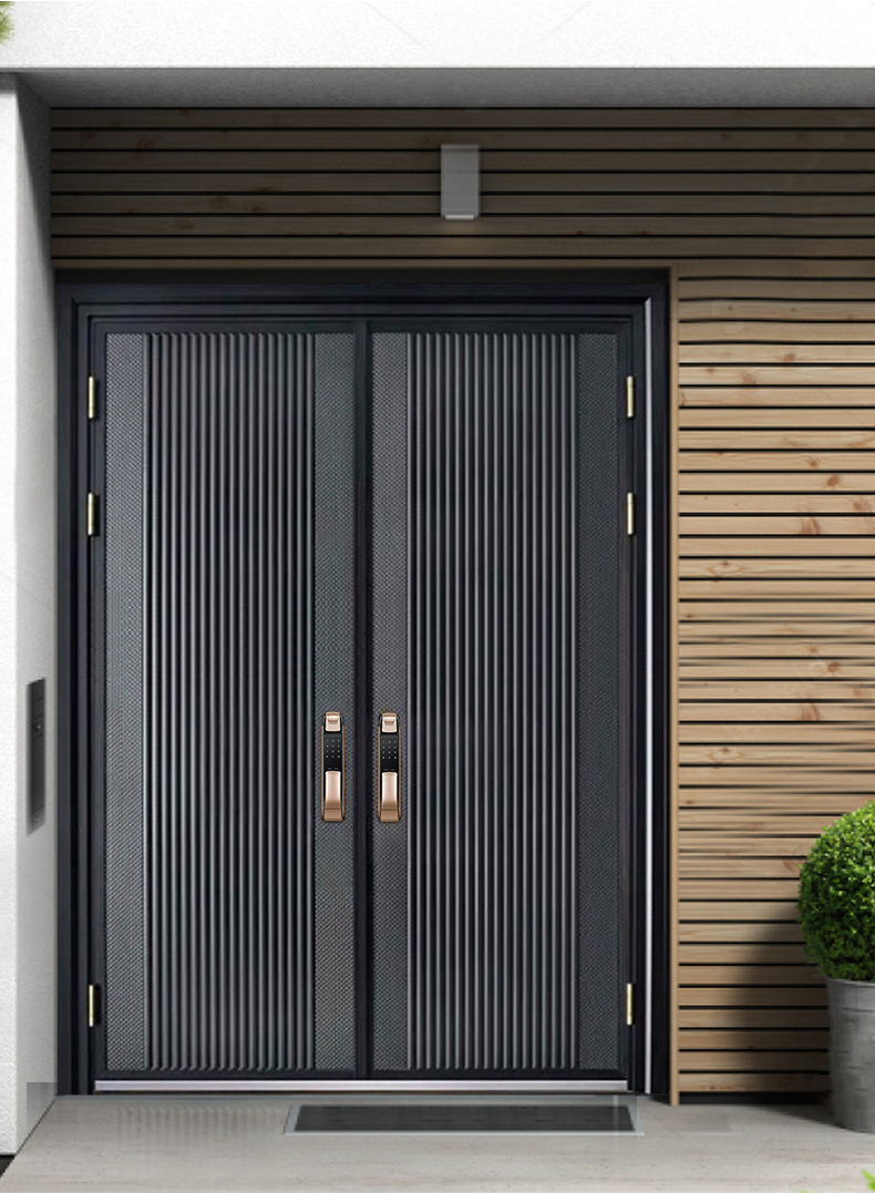 定制大门别墅对开门双开门家用乡村庭院门子母门四开农村大门财富之星