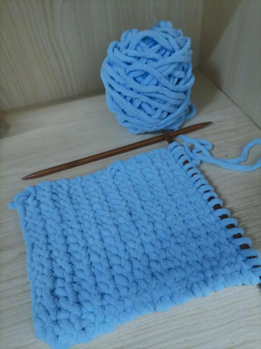 毛线团粗线冰条线手工diy编织围巾织围巾围脖的毛线织围巾送男女朋友