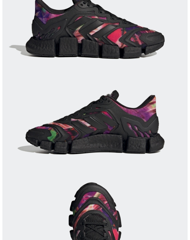 adidas阿迪达斯官网climacool vento男女跑步运动鞋fz1728 黑/红/紫