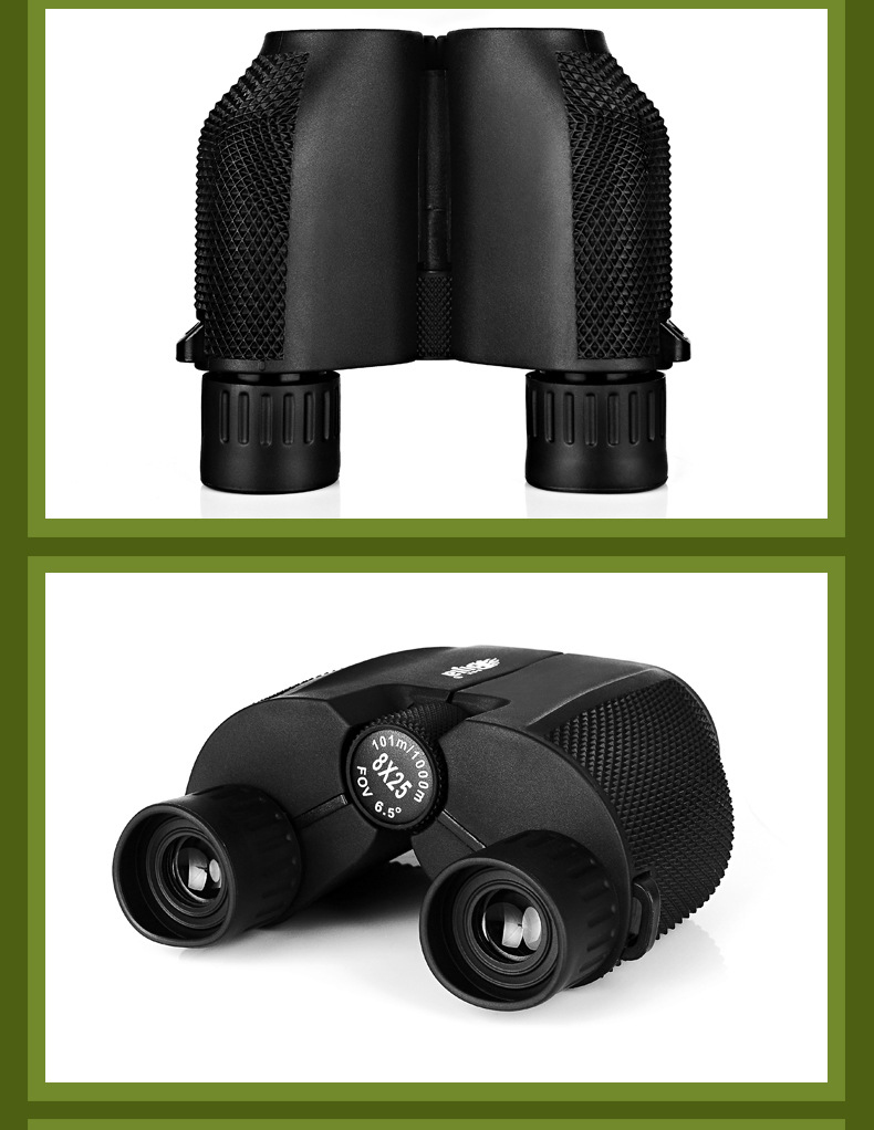 小型望远镜迷你望远镜双筒望远镜高倍高清夜视儿童户外级便携式演唱会