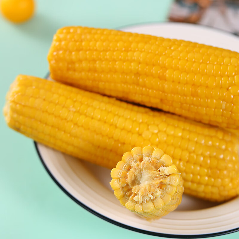 东北黄糯玉米棒黏甜新鲜真空包装早餐杂粮食品260g10根260g