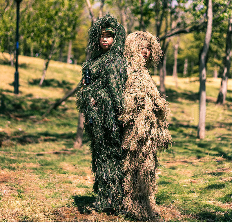 儿童迷彩服绝地求生儿童吉利服吃鸡全套装隐身衣cs成人