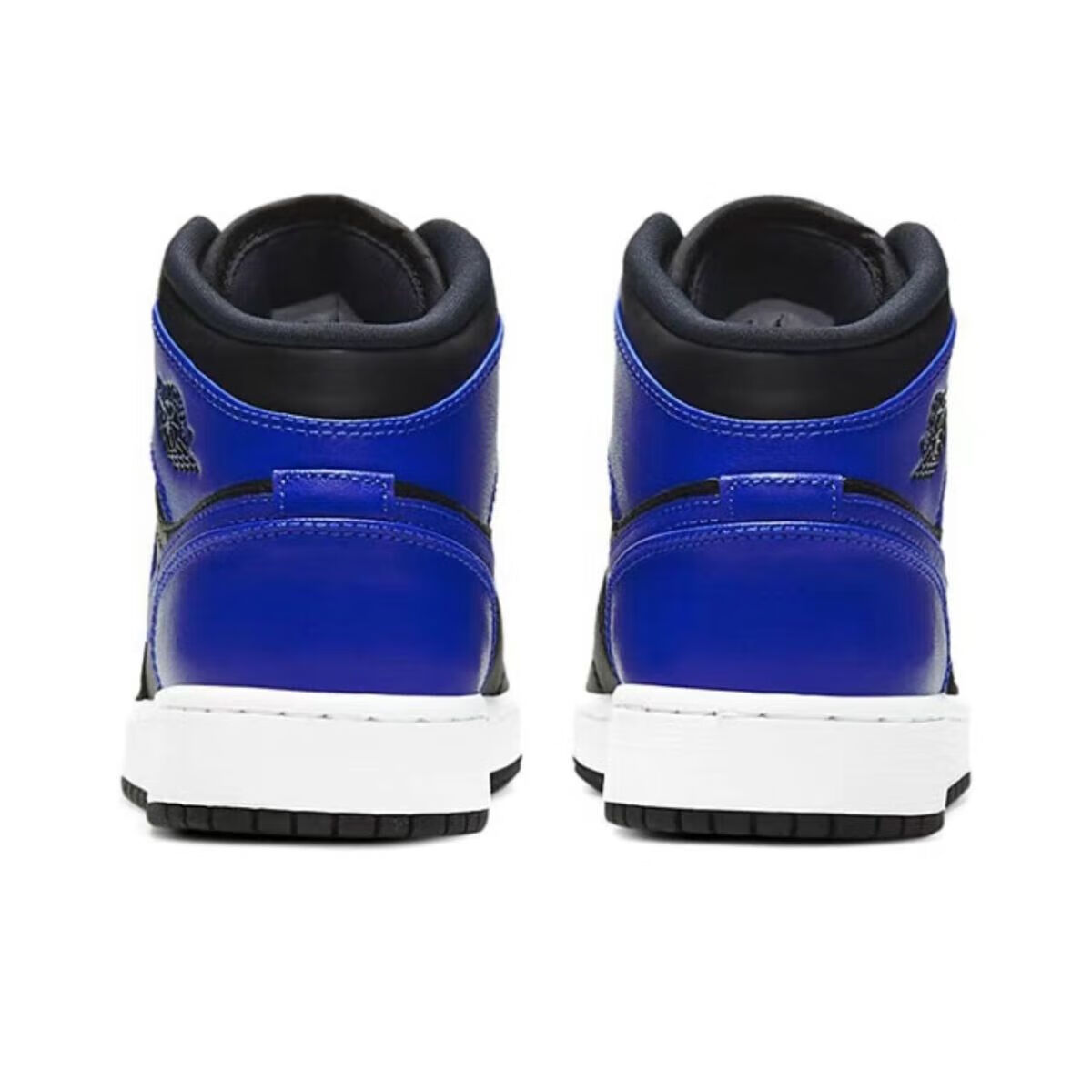 公司mid蓝 aj1黑蓝中帮男女情侣篮球鞋休闲鞋聨名同款 aj1中帮蓝 36