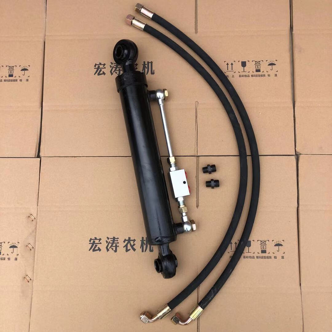 东方红福田后悬挂液压中央拉杆改装液压油缸拖拉机提升拉杆油缸 快挂