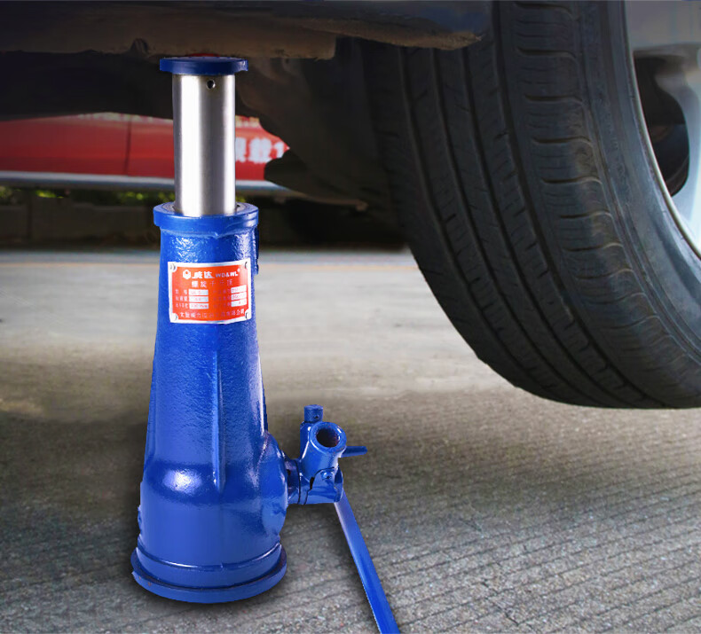 威达螺旋千斤顶立式汽车货车小轿车齿轮车载手摇机械式换胎工具32t