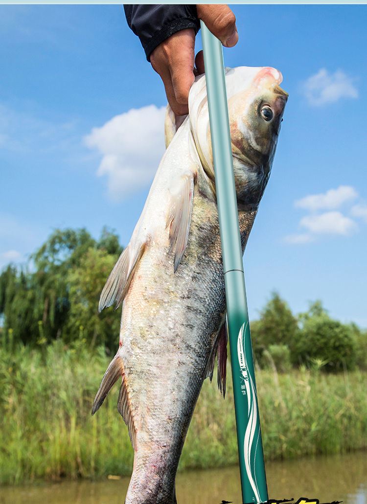 【大物克星】湛卢鲫武汉天元浪尖湛卢钓鱼竿手竿超轻硬大物竿高碳鲫鲤