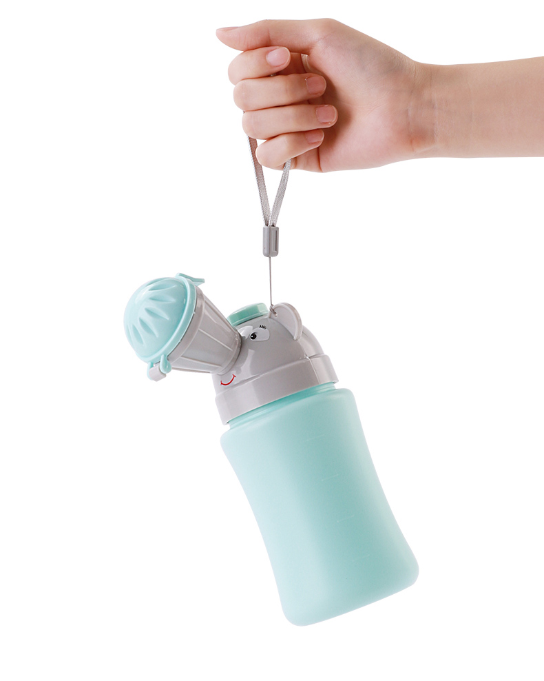 宝宝尿壶男儿童便携式夜用尿尿外出车载马桶床上接尿器男宝绿色便携