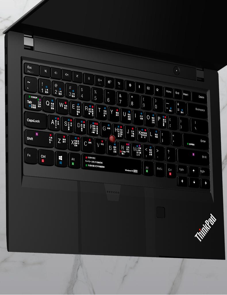 适用thinkpad键盘膜e14笔记本x1carbon电脑x13快捷键t14s寸e490s2