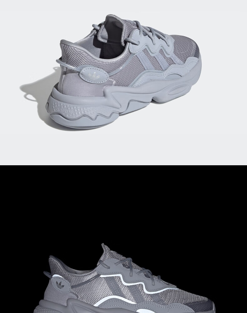 阿迪达斯官网 adidas 三叶草 ozweego w 男女低帮经典