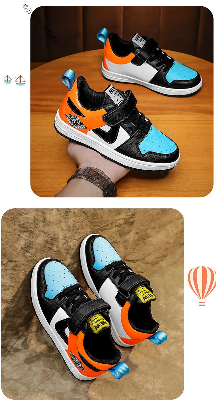 官方旗舰店支持国货安踏儿童aj鞋童鞋低帮休闲运动鞋男童小孩空军