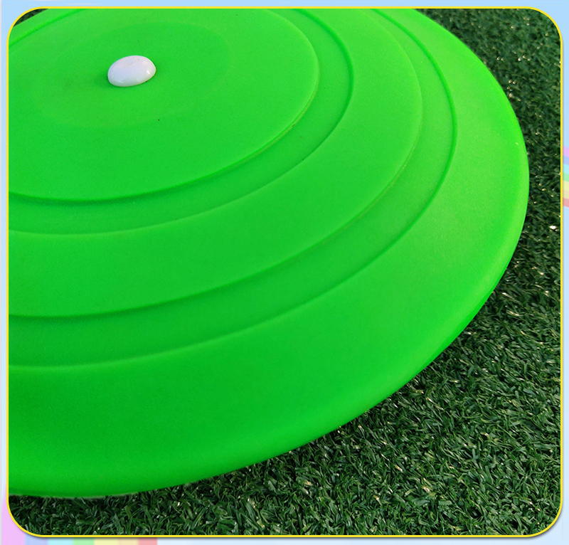 少儿趣味田径软式器材软式铁饼中小学校生运动体能训练馆体育用品软式