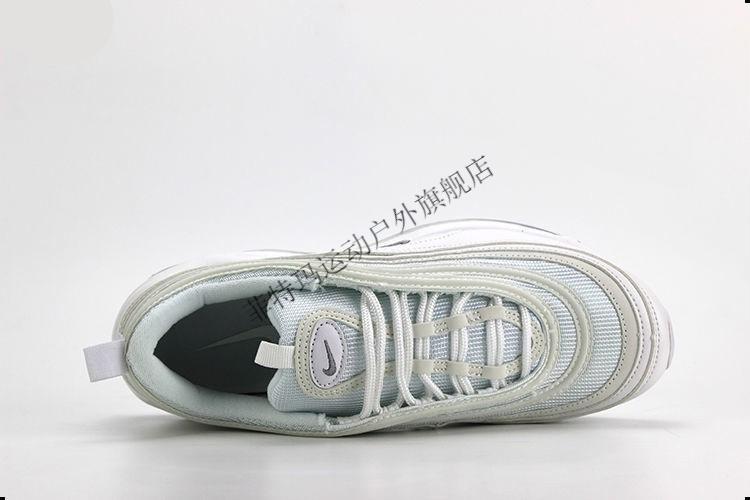 【斐特玛联名】高品质纯原1/1air max97 男女纯白子弹全掌气垫休闲