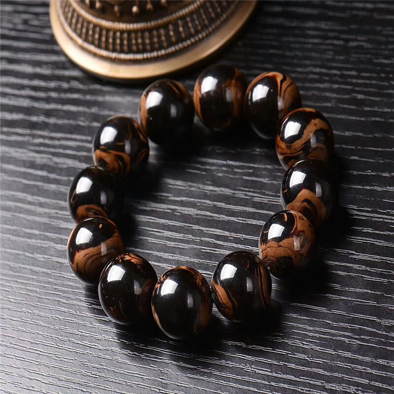 峥泽海柳黑珊瑚手串收藏品盘玩饰品柳手珠佛珠手链b尺寸20mm重64g左右