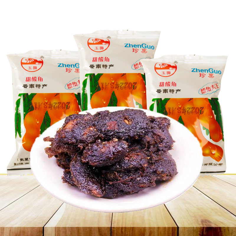 晨臻 酸角大王500g云南蜜饯零食酸豆角独立包装8090后怀旧休闲零食