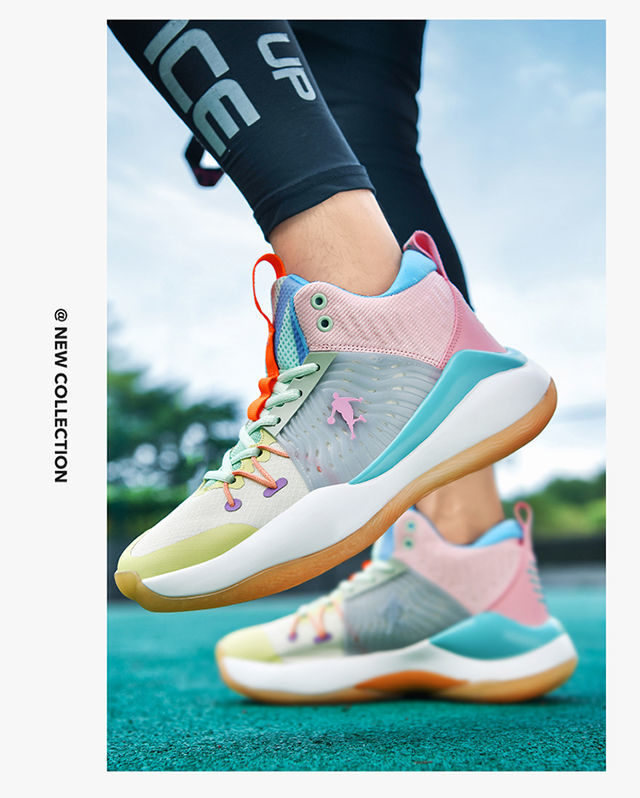 (中国)专卖音速驭帅11利刃高帮格兰篮球鞋男减震球鞋体育青少年男