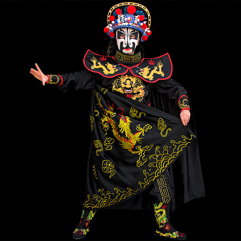 川剧变脸服装自动变脸服装全套电动遥控变脸服装自动空手变脸全套道具