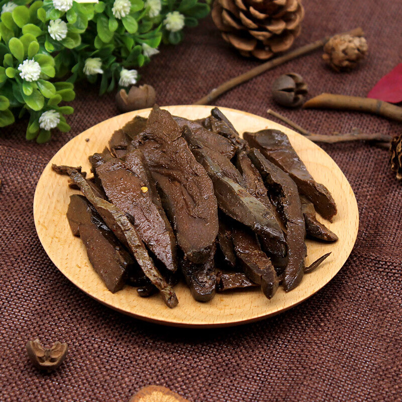 福建武平猪胆肝160g 猪胆干闽西八大干零食盒装下酒菜特产【图片 价格