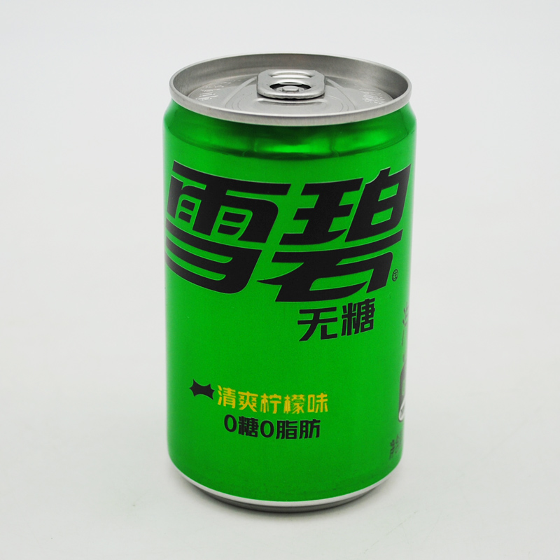 雪碧无糖清爽柠檬味饮料小罐装整箱 【深绿新装】雪碧无糖200ml*12罐