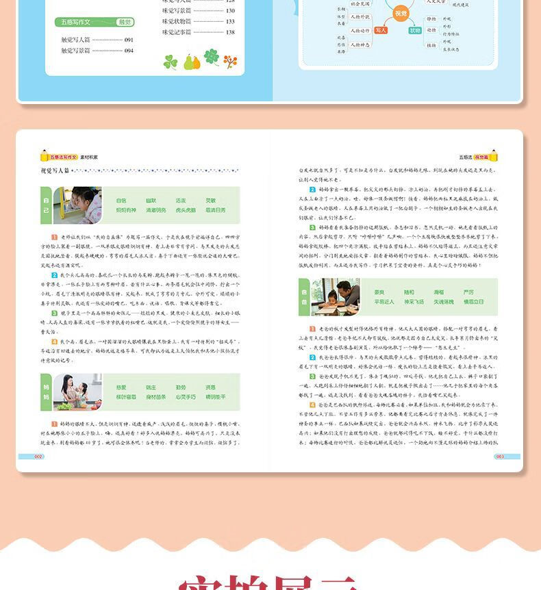 小学生作文书大全三年级四至六小学五年小学单本句法技巧八大级辅导训练 小学通用【单本】扩句法写作文八大技巧详情图片12