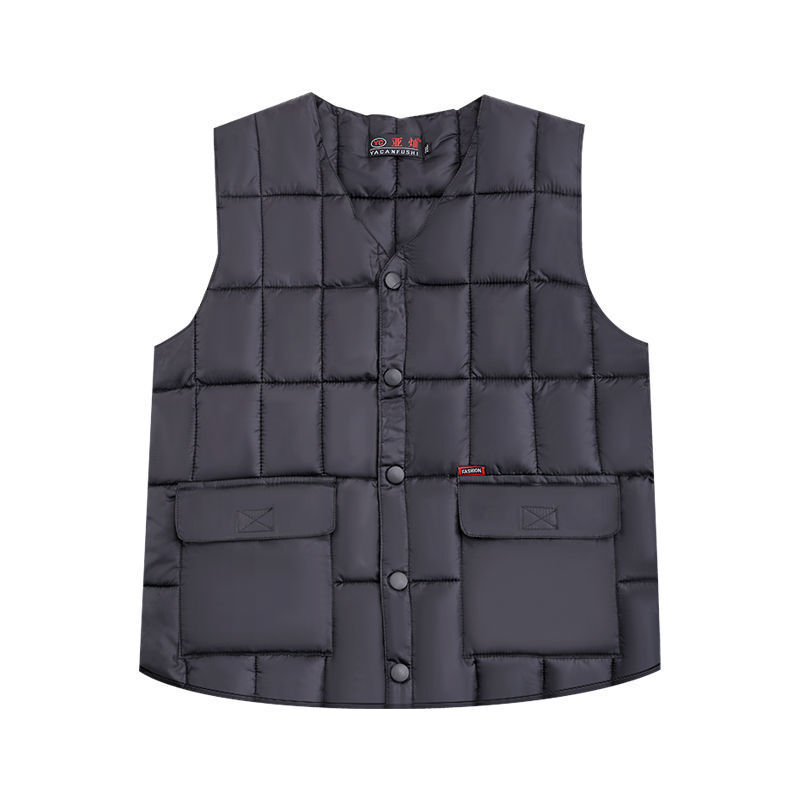 【加厚保暖】【冬季马甲男】中老年男士棉马甲秋冬季男士马甲大兜款