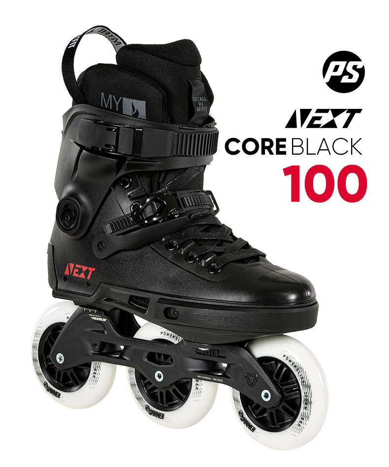 2021新款宝狮莱轮滑鞋宝狮莱next平花休闲刷街轮滑鞋大三轮专款配色黑