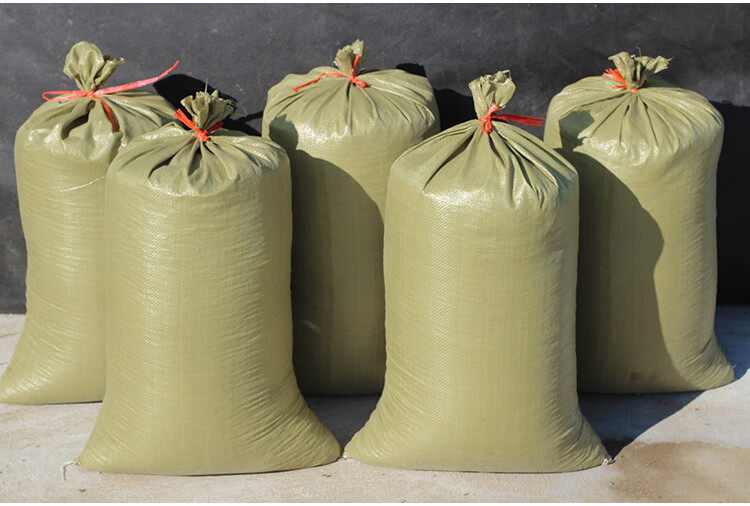 福斋 蛇皮袋麻袋编织袋口袋搬家袋防水防潮打包袋子抗洪防汛袋水泥