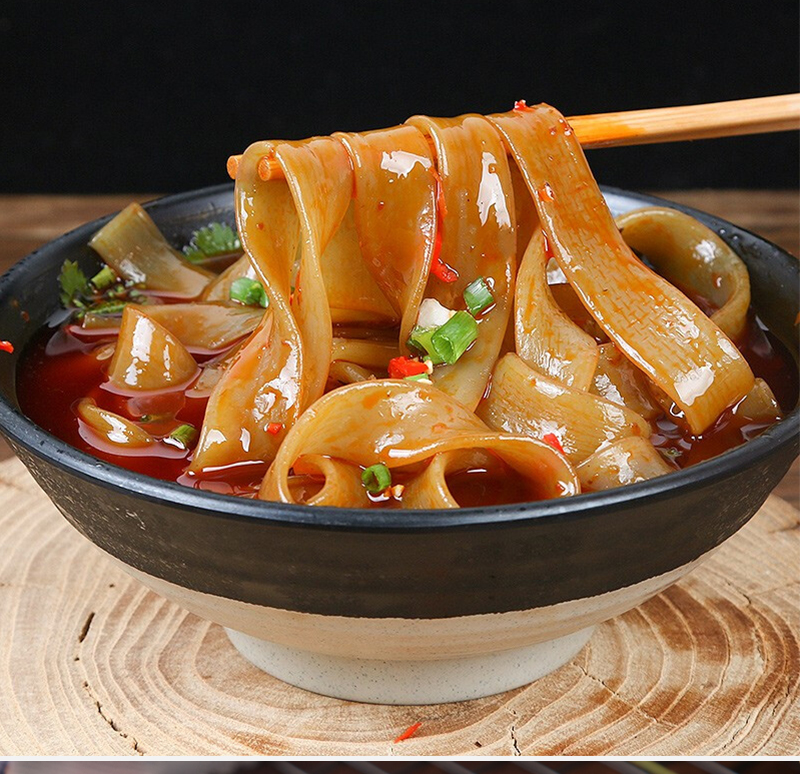 红薯粉皮重庆四川火锅粉条遵义特产手工宽苕粉 红苕粉【苕皮】5斤