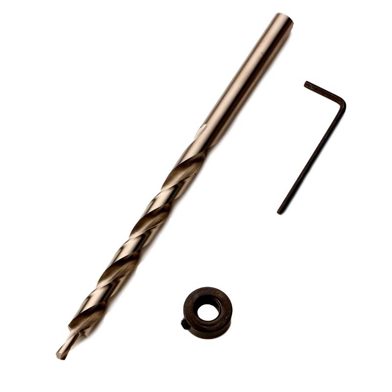 木工斜孔器9mm加长配件台阶钻头 9.5mm斜孔定位二阶钻 斜孔钻 9.