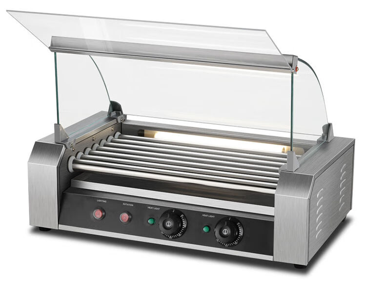 定制适用烤肠机热狗机烤香肠机全自动小型迷你烤火腿肠机器商用家用5