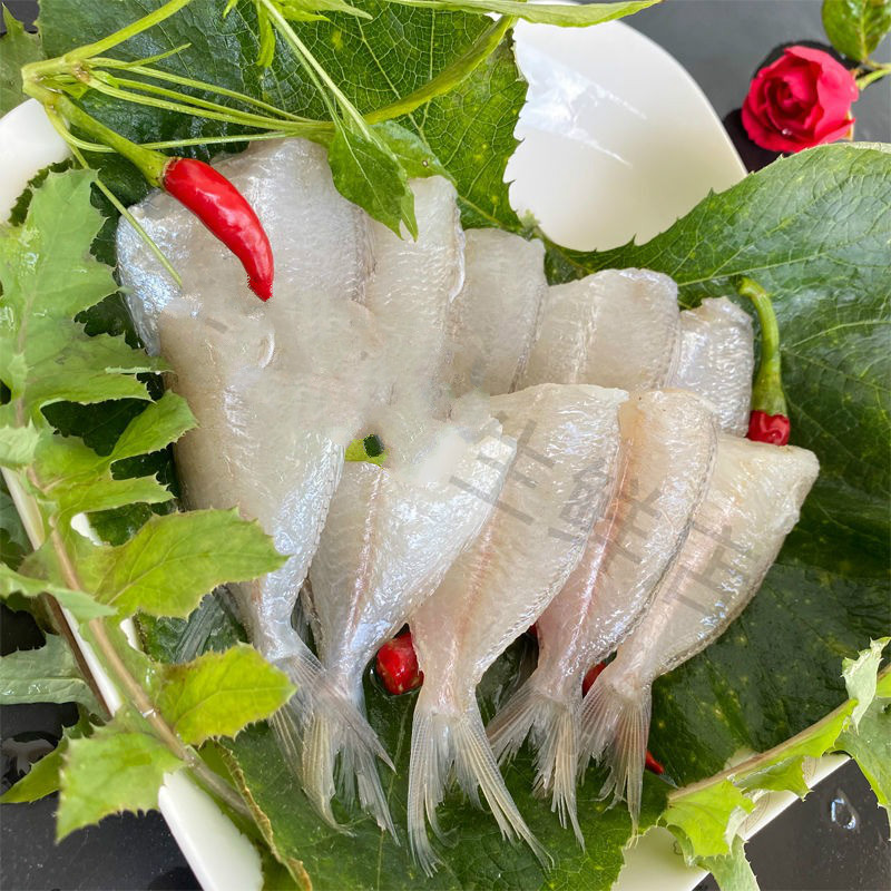福茹洲新鲜冷冻小耗儿鱼玻璃鱼马面鱼无头鱼扒皮鱼剥皮鱼2斤/包 3包6